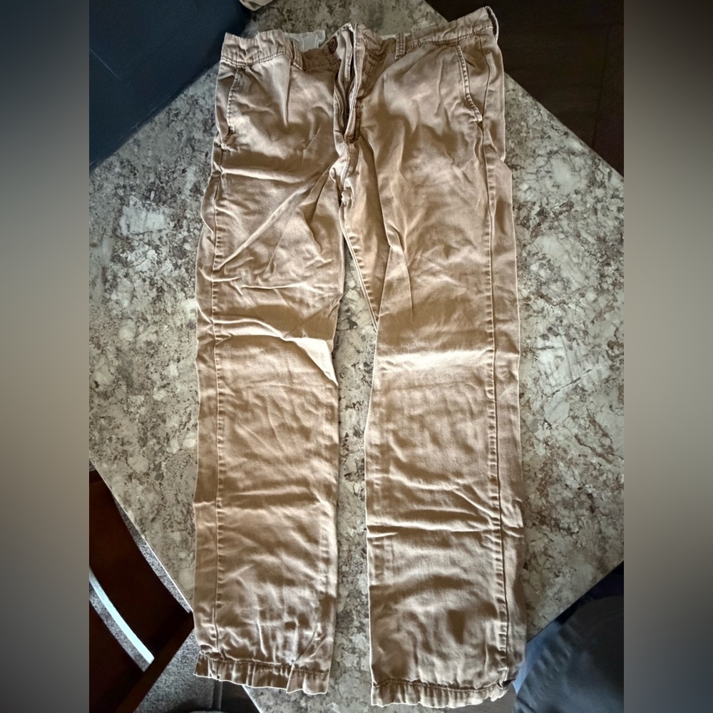 Hollister Men's Light Brown Cargo Pants